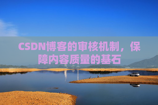CSDN博客的审核机制，保障内容质量的基石